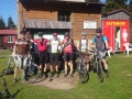 Gruppenbild auf dem Plattenberg in Tschechien