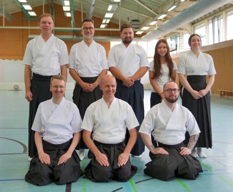 Vier neue Kyudoka auf dem Weg des Bogens