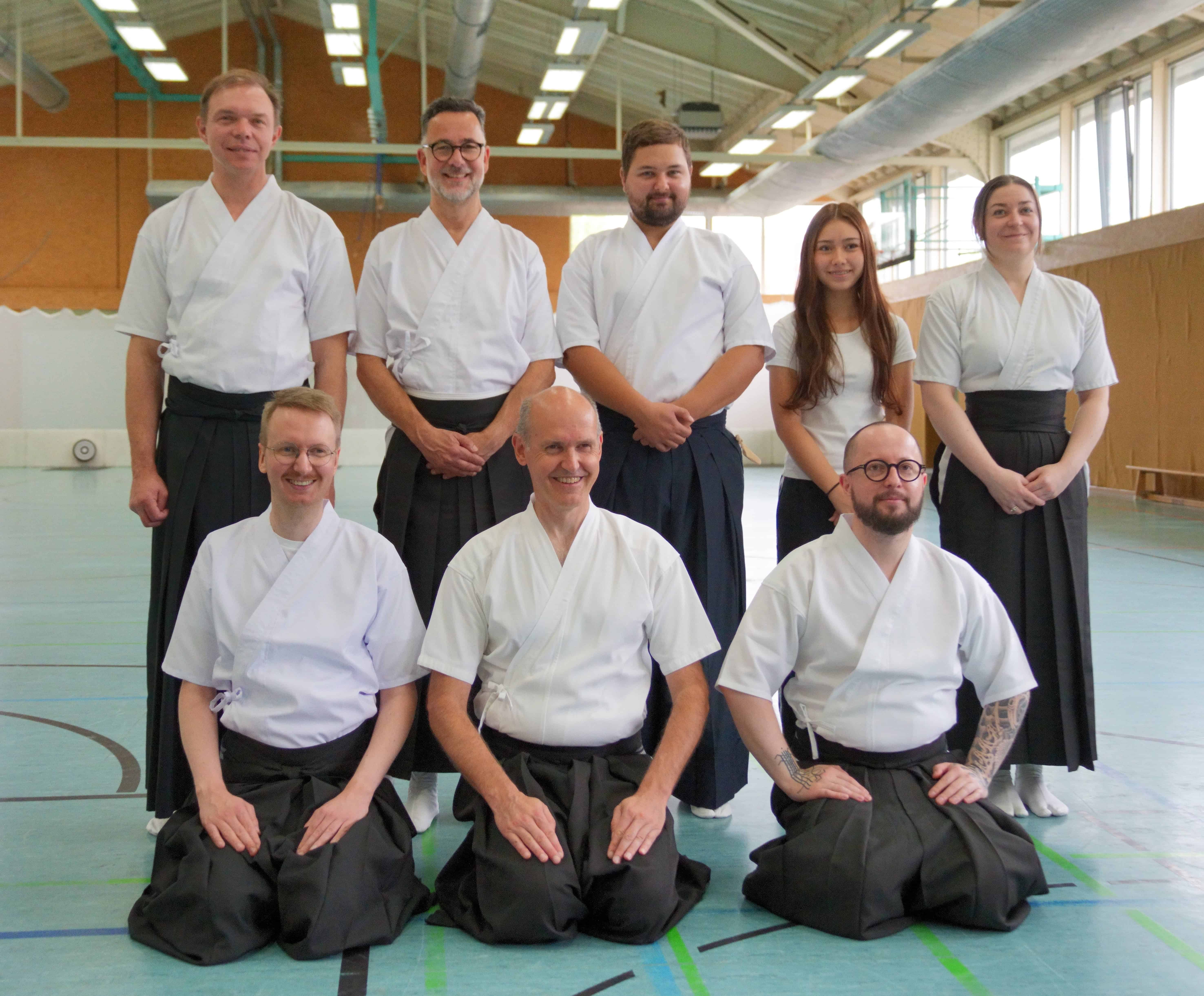 Vier neue Kyudoka auf dem Weg des Bogens